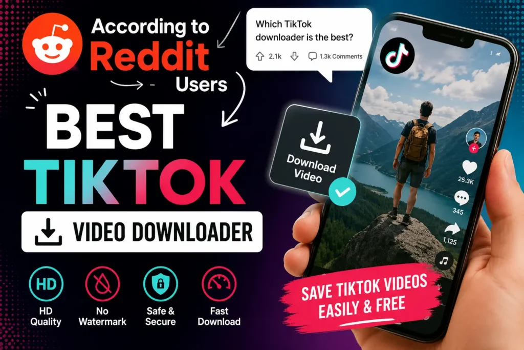 Read more about the article Best TikTok Video Downloader According to Reddit Users