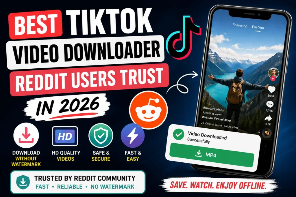 Read more about the article Best TikTok Video Downloader Reddit Users Trust In 2026