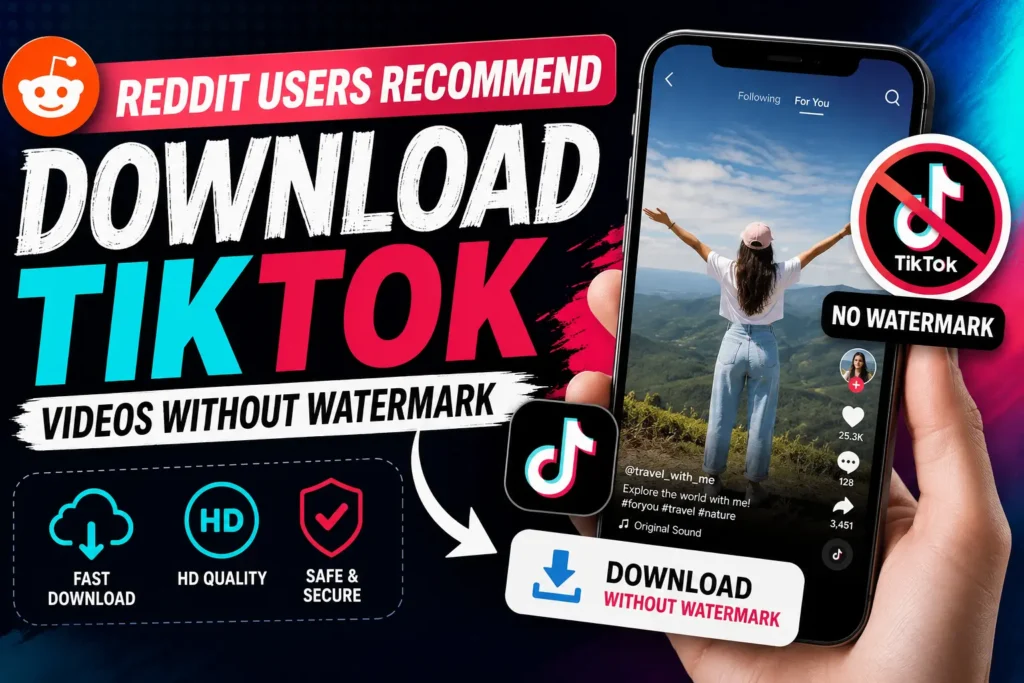 Read more about the article Download TikTok Videos Without Watermark Reddit Users Recommend