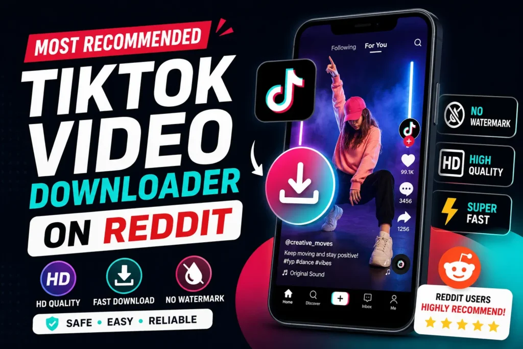 Read more about the article Most Recommended TikTok Video Downloader on Reddit