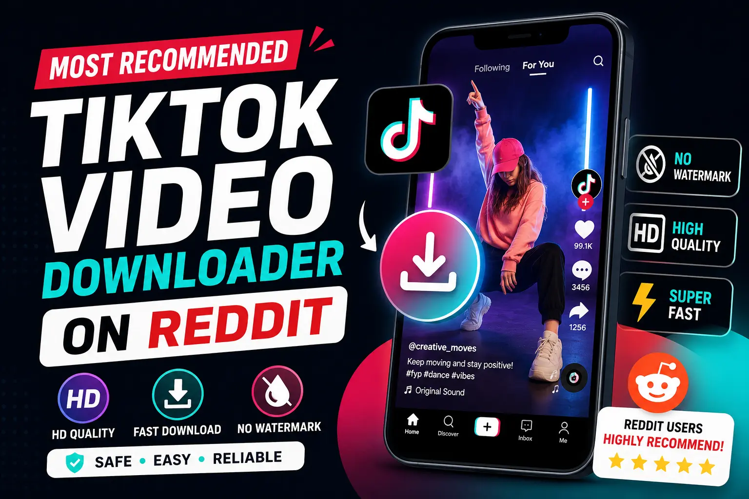 You are currently viewing Most Recommended TikTok Video Downloader on Reddit